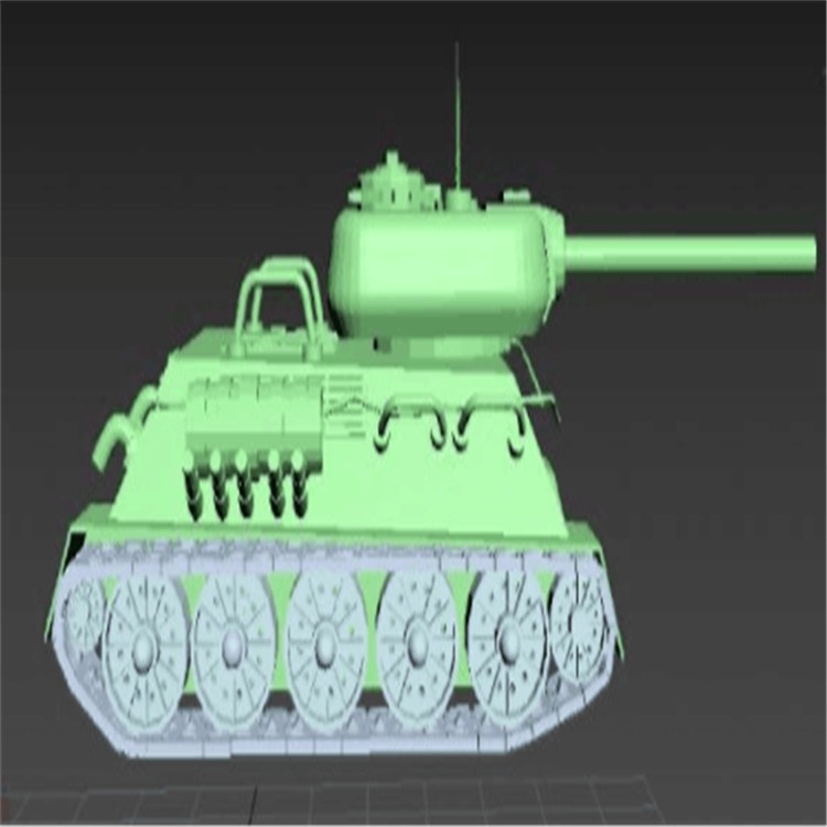 泸县充气军用坦克模型